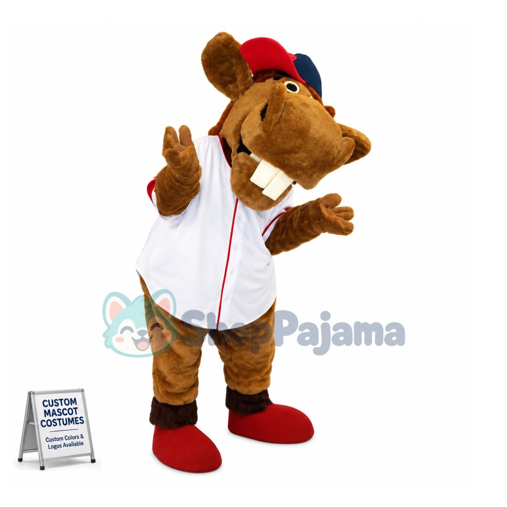 Baseball Donkey Mascot Costume	