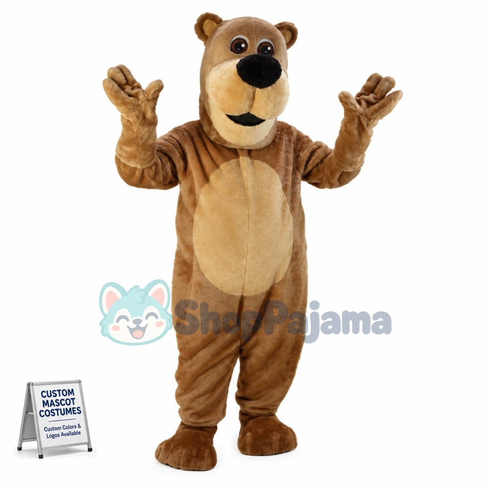 Big Bear Mascot Costume	 