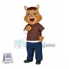 Lovely Cartoon Wild Boar Mascot Costume Animal Fancy Dress Outfit Costume 