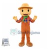 Optimistic Scarecrow Mascot Costume 
