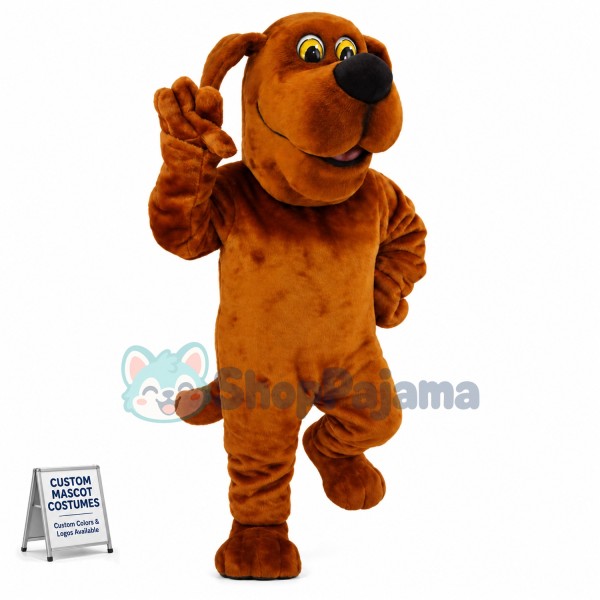 Bloodhound Mascot Costume  