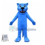 Blue Panther Mascot Costume 