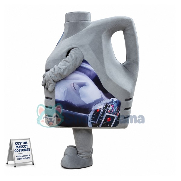 Deluxe Engine Oil Bottle Lightweight Mascot Adult Costume	