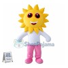 Sun Man Cartoon Mascot Costume 