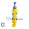 Deluxe Beer Bottle Mascot Adult Costume For Halloween Party	