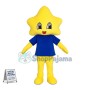 Yellow Petal Man Mascot Costume 