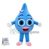 Water Drop Girl Mascot Costume 