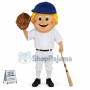 Optimistic Baseball Kid Mascot Costume