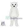 White Chihuahua Dog Mascot Costume