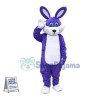 Purple Rabbit Mascot Costume For Adult