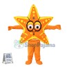 Cartoon Starfish Mascot Costume Sea World Adult Outfit 