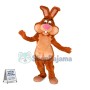 Nesquik Bunny Mascot Costume Advertising Cartoon Character