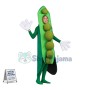 Adult Size Peas Pod Mascot Costume For Halloween Party	