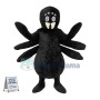Black Spider Mascot Adult Costume 