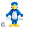 Blue Parrot Mascot Costume	
