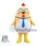 Surprised Chicken With Tie Mascot Costume 