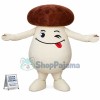 Lovely Cartoon Mushroom Walking Mascot Costume 