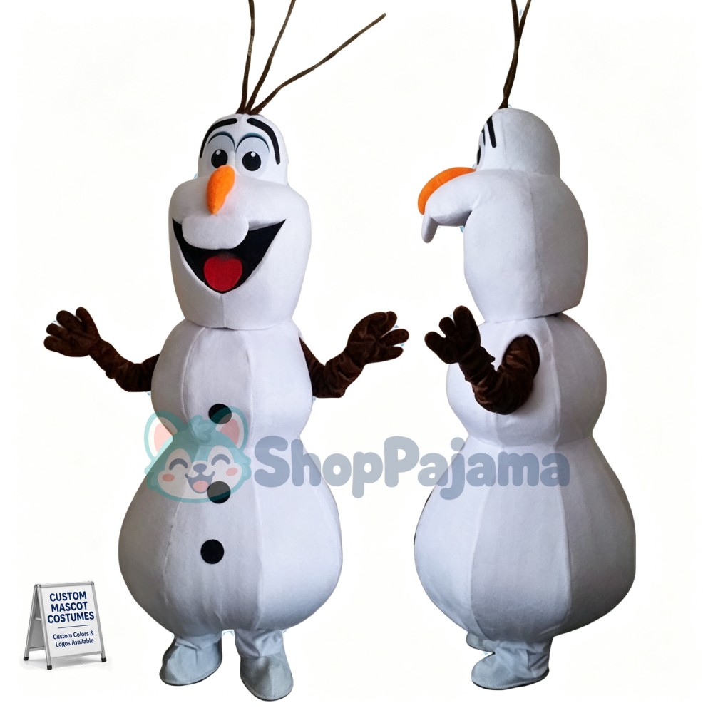 Optimistic Olaf Mascot Costume	