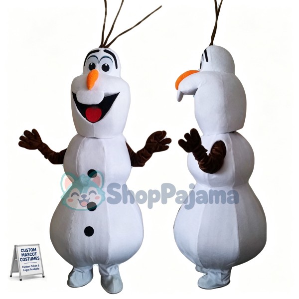 Optimistic Olaf Mascot Costume	