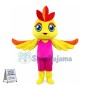 Cute Cartoon Phoenix Mascot Costume 