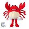 Huge Red Crab Mascot Costume 