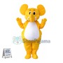 Adult Yellow Elephant Lightweight Mascot Costume 