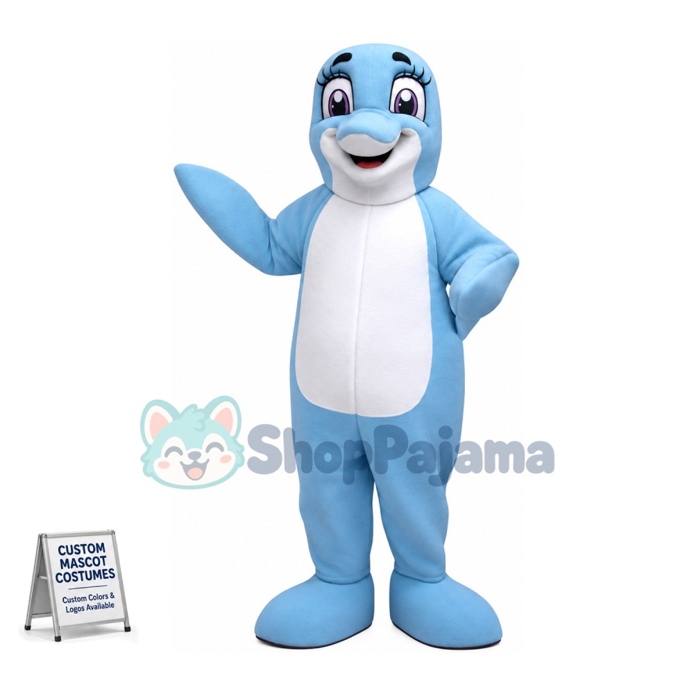 Warmth Millie the Dolphin Hospital Mascot Costume 