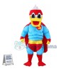 Superman Donald Duck Mascot Costume Cartoon character