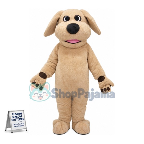 Talking Ben the Dog Mascot Costume 