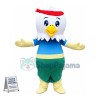 Ninja Baby Eagle Mascot Cartoon Costume 