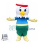 Ninja Baby Eagle Mascot Cartoon Costume 