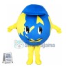 Customized Earth Ball With Blue Hat Mascot Costume 