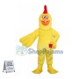 Yellow Chicken Mascot Costume