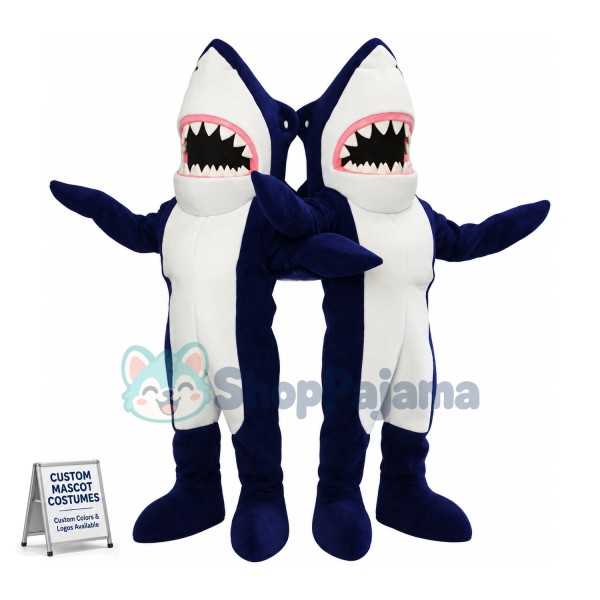University Stormy the Shark Mascot Costume 