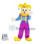 Adorable Court Jester Mascot Costume 