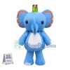 King Blue Elephant Lightweight Mascot Costume	
