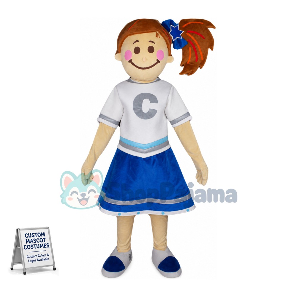 Cheerleader Mascot Costume 