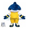 Sport Blue Shark Mascot Costume