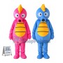 Easy Pink Seahorse & Blue Seahorse Mascot Costume	