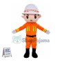 Chinese Fireman Mascot Costume 
