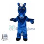 Blue Horse Mascot Costume	