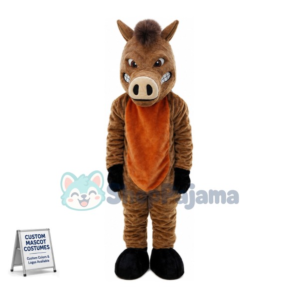 Fierce Wild Boar Mascot Costume	