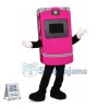 Deluxe Pink Flip Phone Mascot Costume