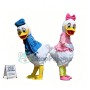 Classic Version Of Donald Duck & Daisy Duck Mascot Costume 