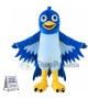 Screaming Blue Bird Mascot Adult Costume	