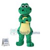 Hungry Green Toad Mascot Costume	