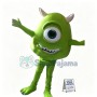 Brave Mike Wazowski From Monsters University Mascot Costume 