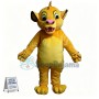 Playful Simba the Lion Cub Mascot Adult Costume 