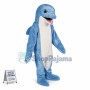 Blue Dolphin Mascot Costume 