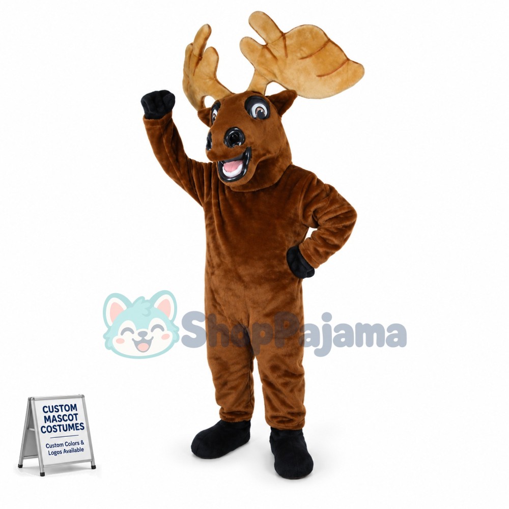 Best Mascot Moose Animal Mascot Costume 